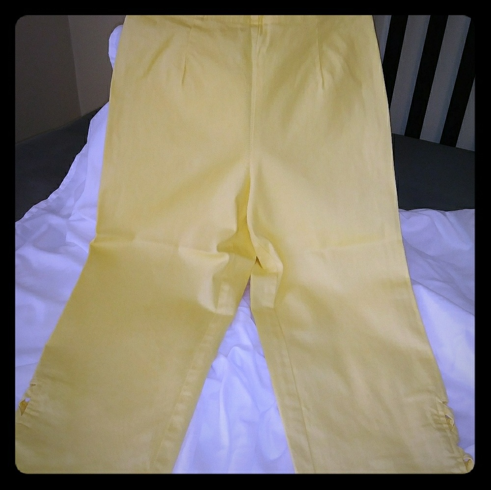 Yellow Capris